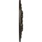 Ekena Millwork Jamie Ceiling Medallion (Fits Canopies up to 3 7/8"), 23 5/8"OD x 3 7/8"ID x 2 1/8"P, Stone Hearth CM23JASHF - alternate 3